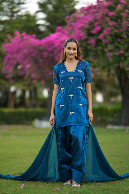 Avni suit Blue