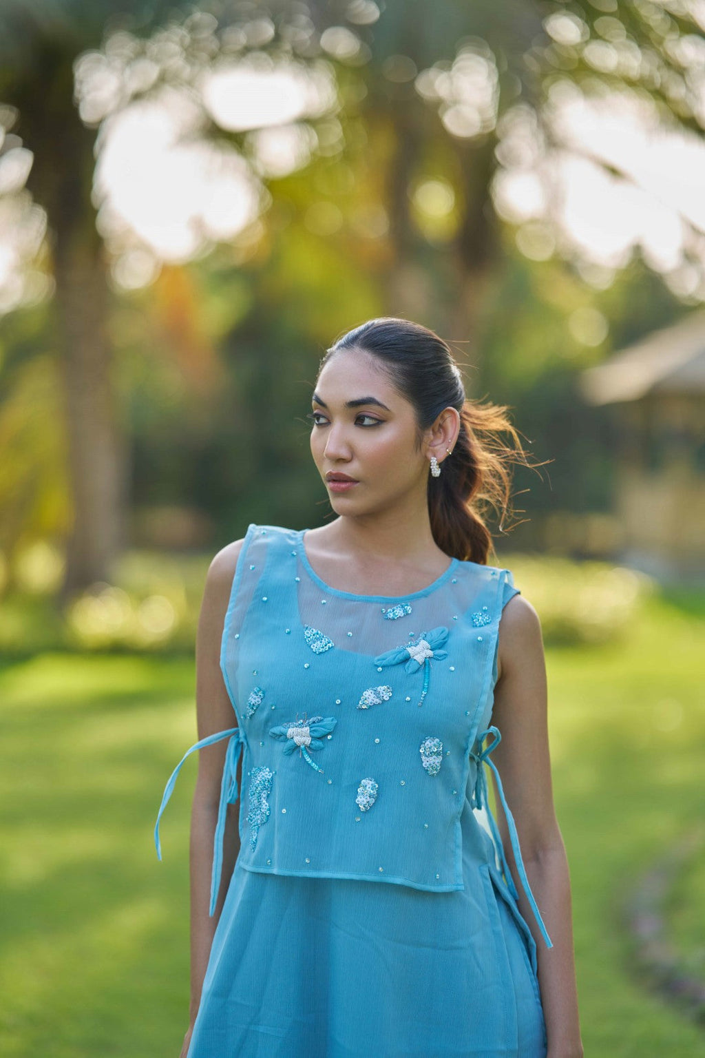 Mrunal Suit Blue