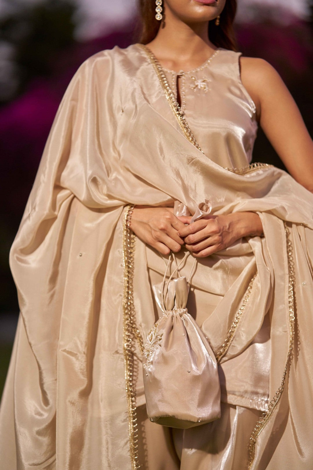Mehal suit Beige
