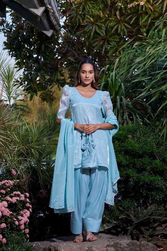 Ruhi Suit Blue