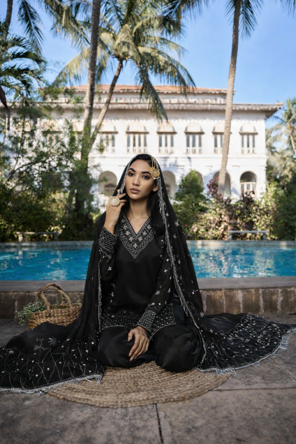 Inayat suit Black