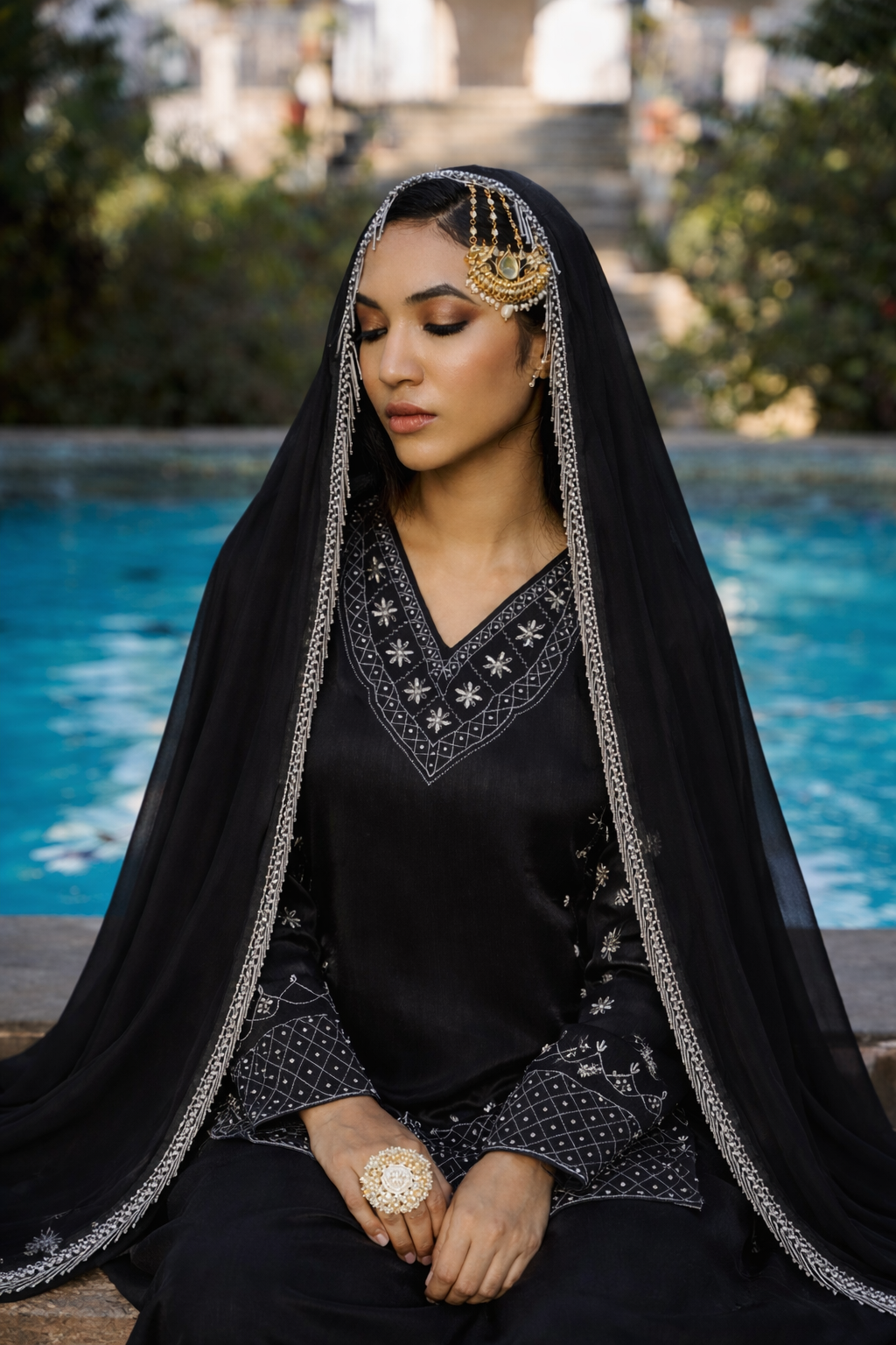 Inayat suit Black