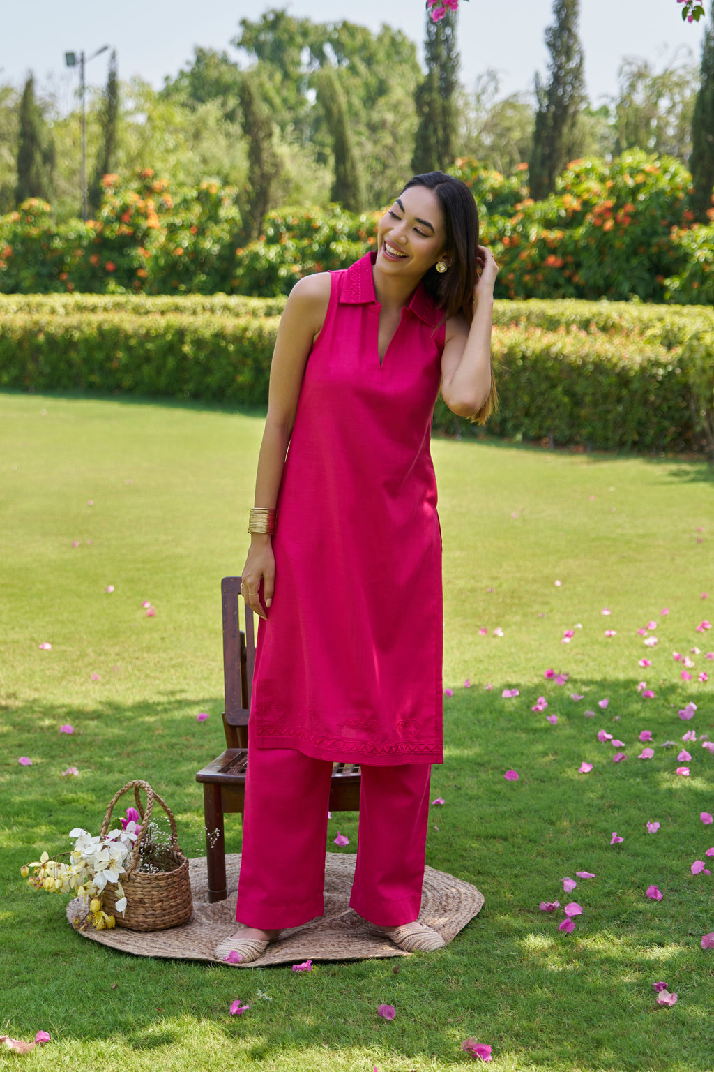 Oriah suit Pink