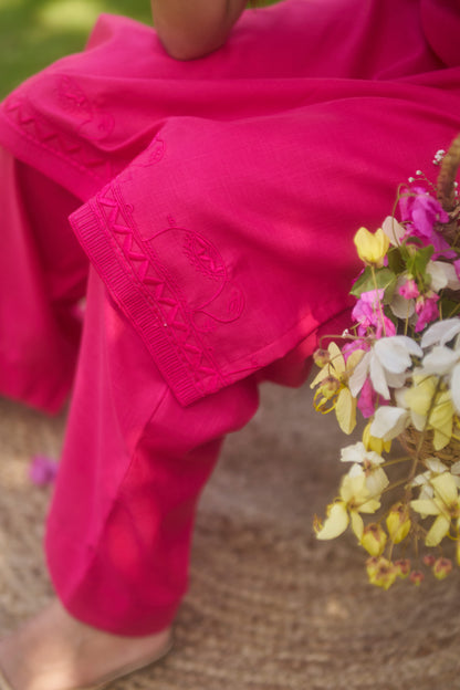 Oriah suit Pink