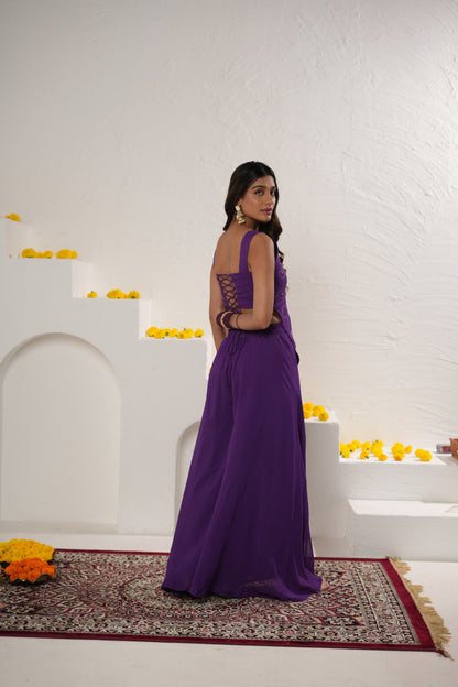 Kiara Suit Purple