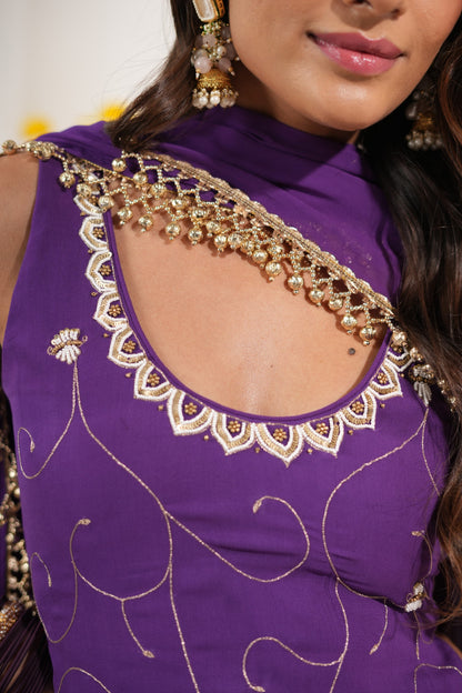 Kiara Suit Purple