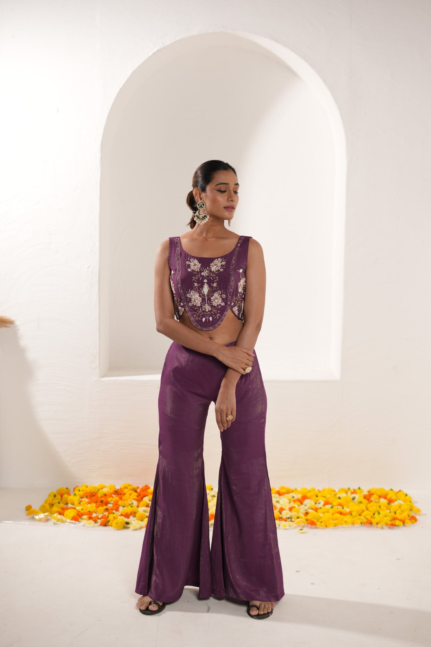 Tanvi set Purple