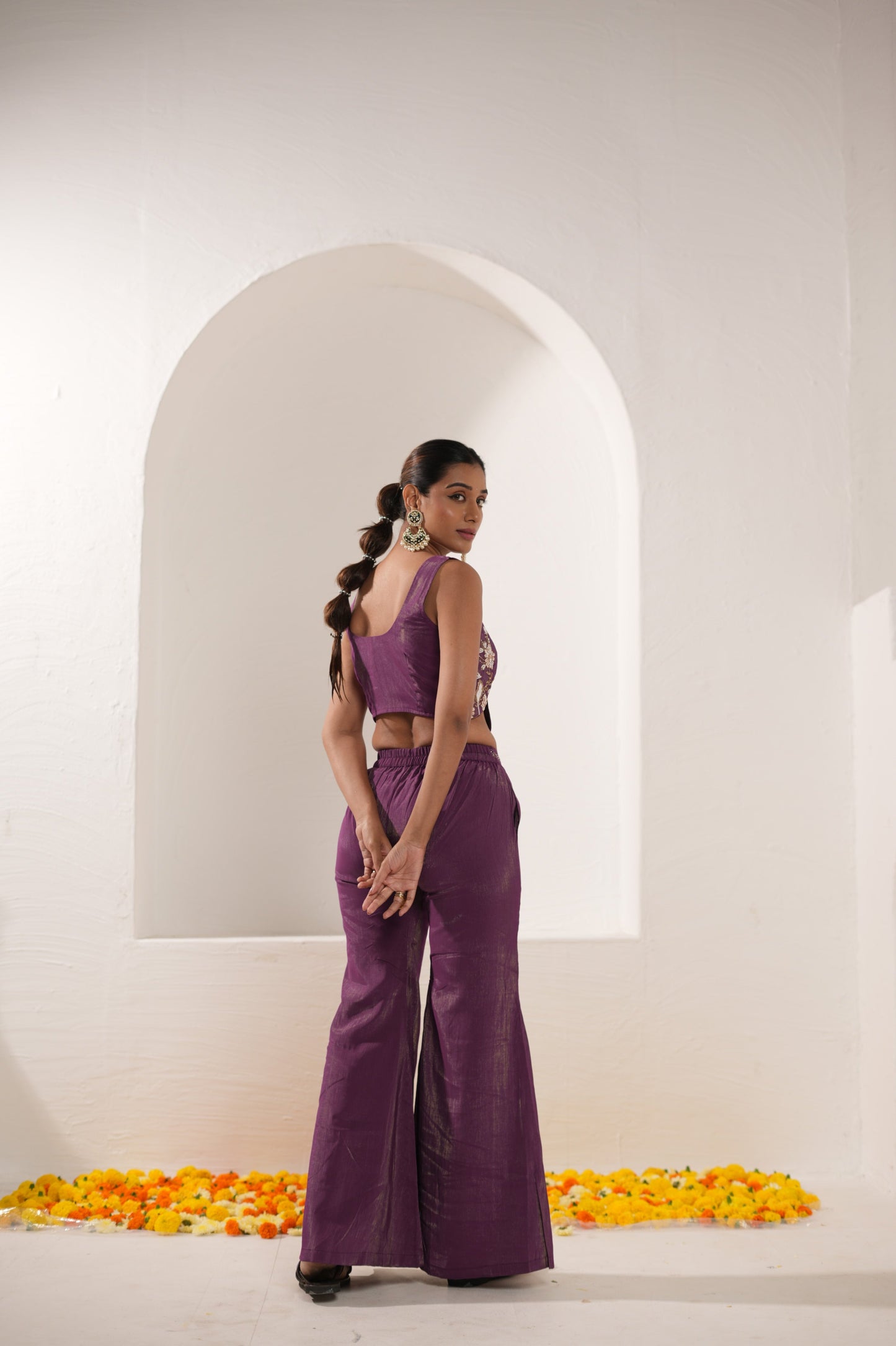 Tanvi set Purple