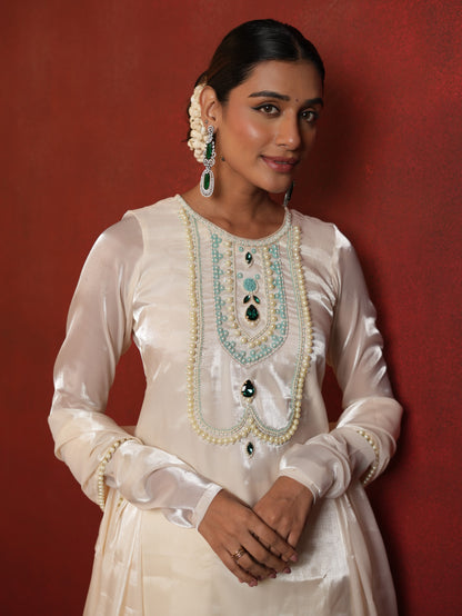 Hansika suit Off White