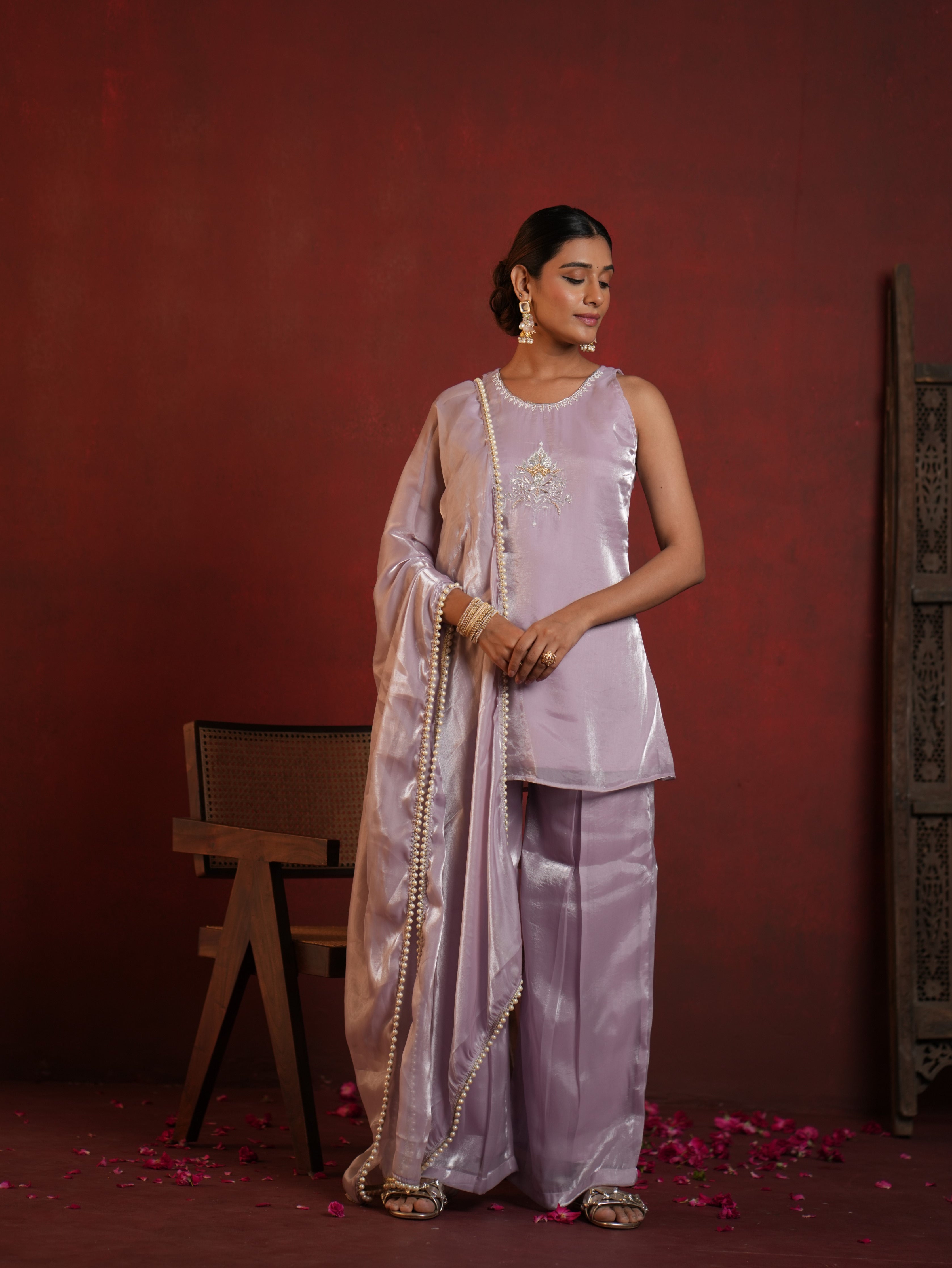 Aadhira suit Lavender