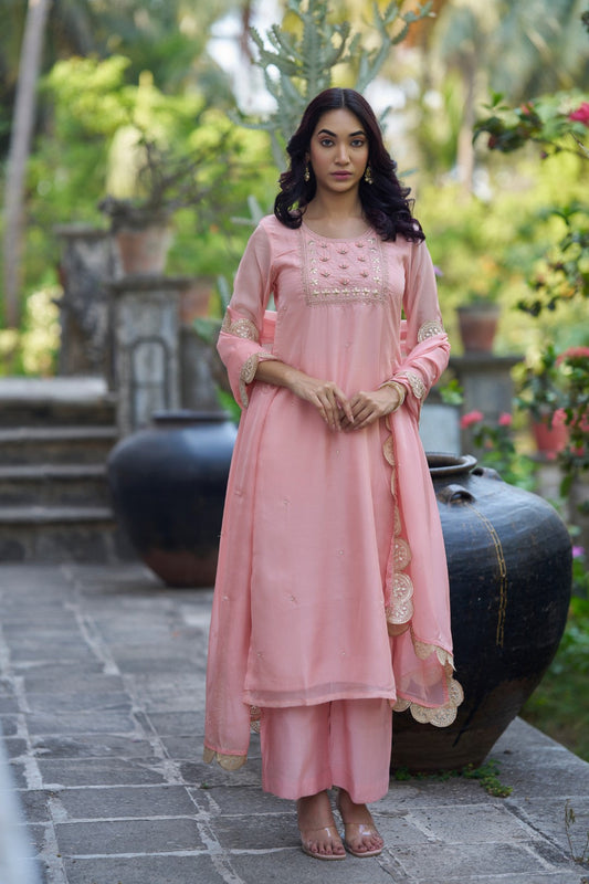 Noor Suit Pink