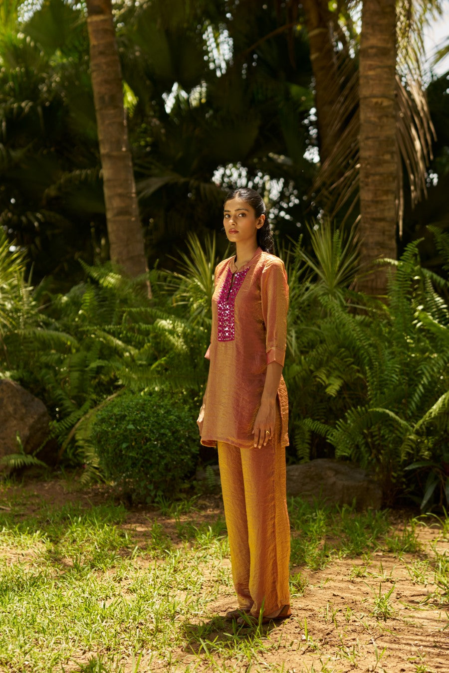 Ishya suit Rust
