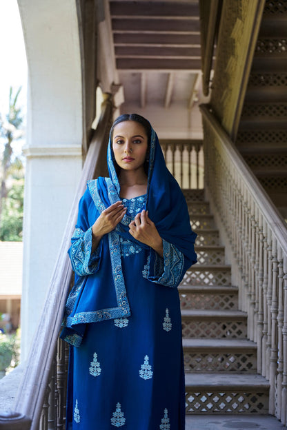 Qurbat Suit Blue
