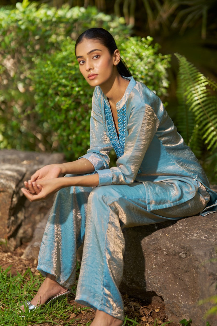 Ishya suit Blue