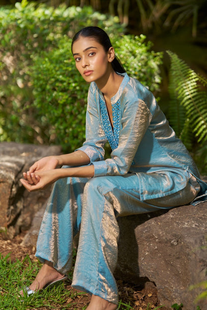 Ishya suit Blue
