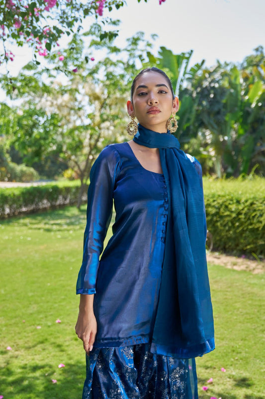 Keya suit Blue