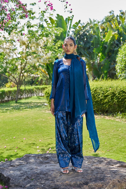 Keya suit Blue