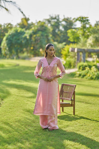 Tishya suit Pink