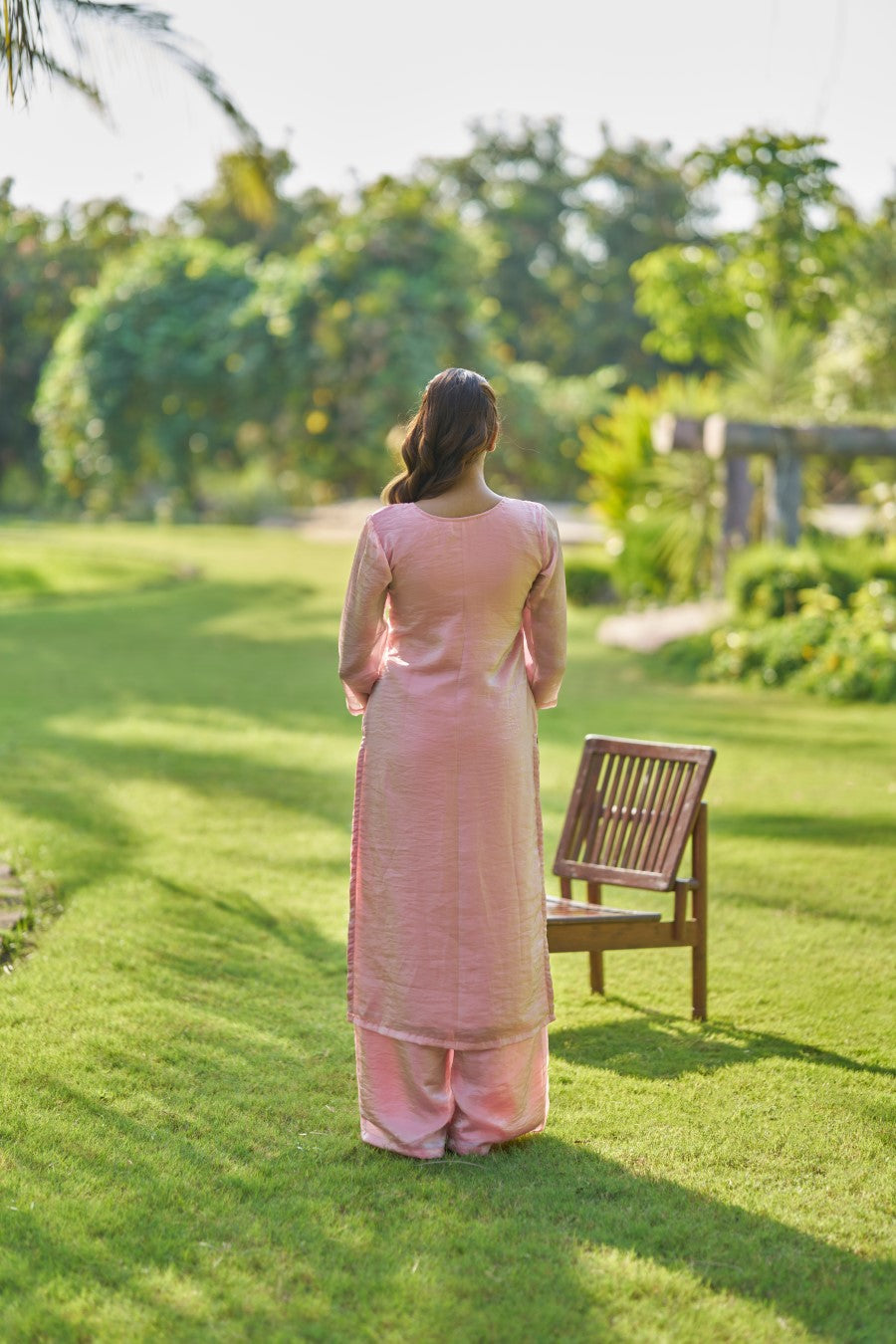 Tishya suit Pink