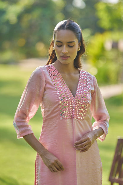 Tishya suit Pink